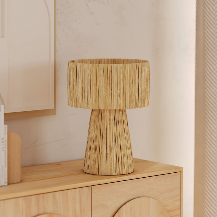 Lampe en feuille de palmier - Soléa