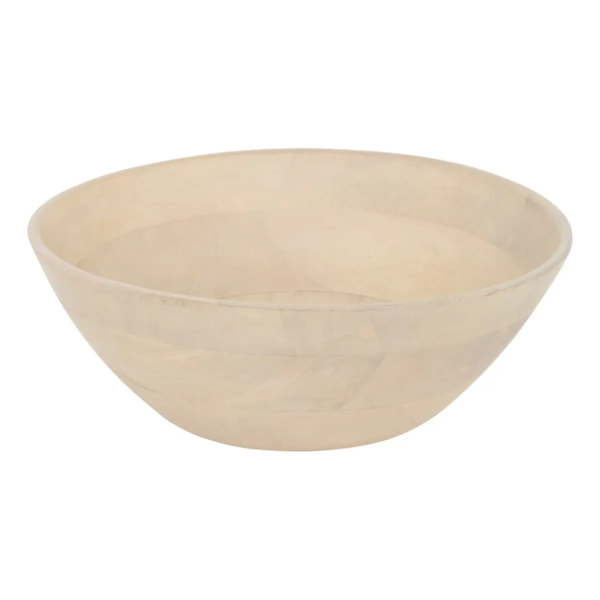 Saladier beige D25xH9cm