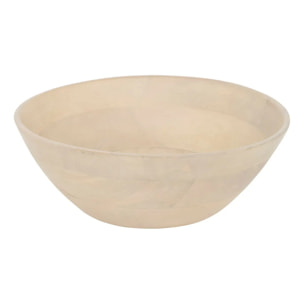 Saladier beige D25xH9cm