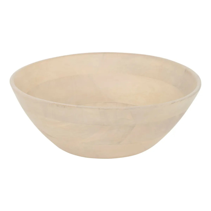 Saladier beige D25xH9cm