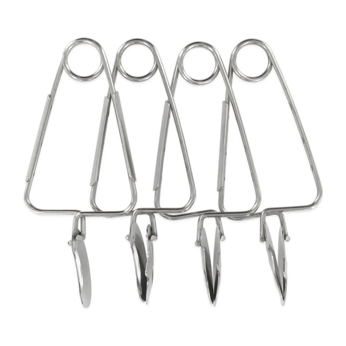 Lot de 4 pinces à escargot FM Professional