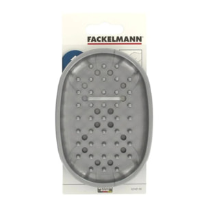 Porte savon en plastique lot de 2, accessoire pratique pour salle de bain dimensions 12,7 x 9 cm Fackelmann Tecno