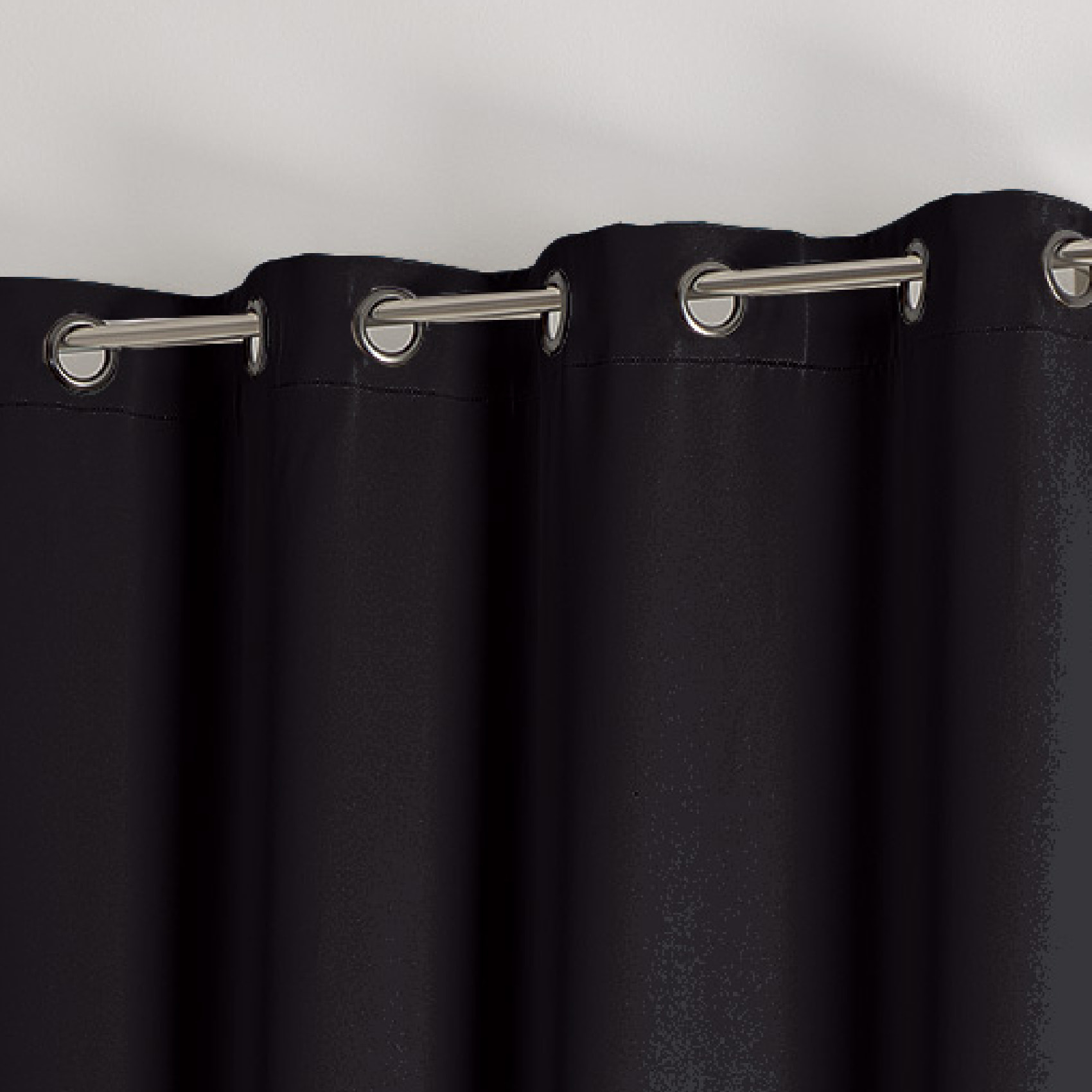 Rideau occultant ignifugé M1 non feu - Noir