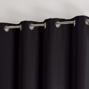 Rideau occultant ignifugé M1 non feu - Noir