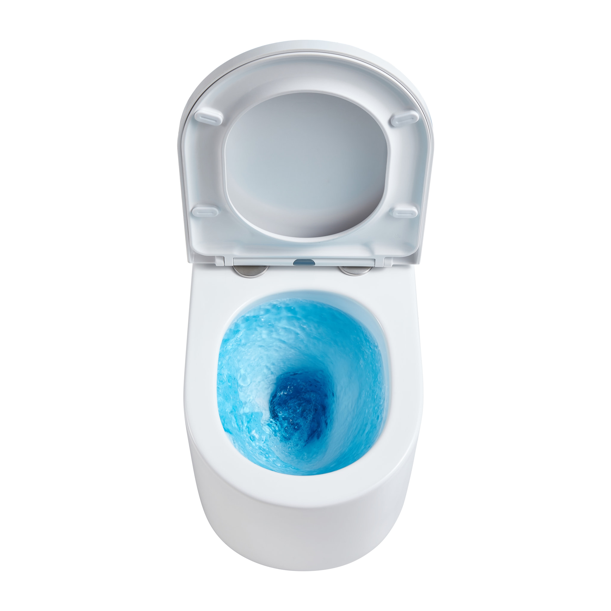 Pack WC Bâti-support Autoportant + WC sans bride SAT + Abattant SoftClose + Plaque Blanche (SMART-FusionTQ-4)