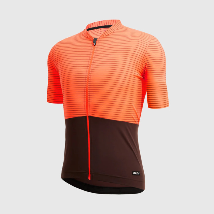 Colore Riga Men's Short Sleeve Jersey - Orange - Orange