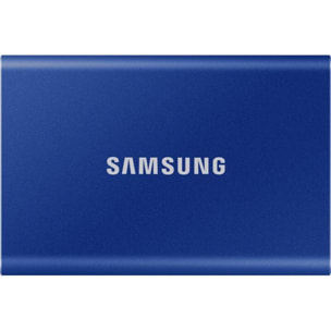 Disque dur SSD externe SAMSUNG Portable 2To T7 bleu indigo