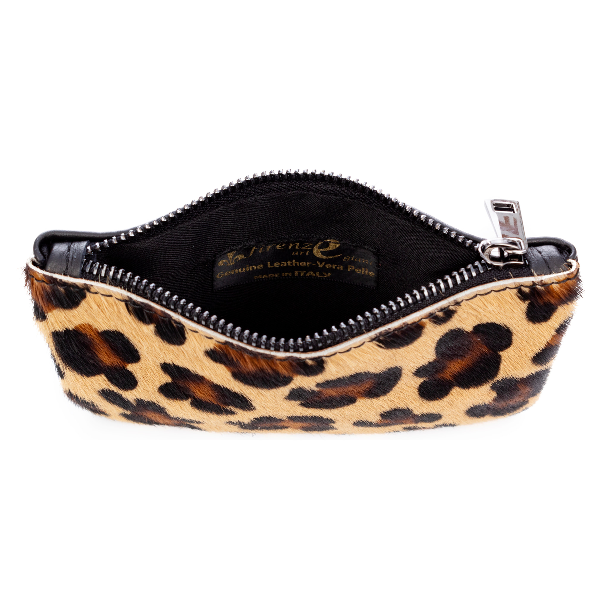 Augusta portafoglio in pelle autentica Cavallino stampato.