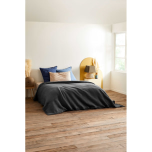 Couverture en Courtelle "Sarenne" Toison d'Or - Sarenne Anthracite Gris souris