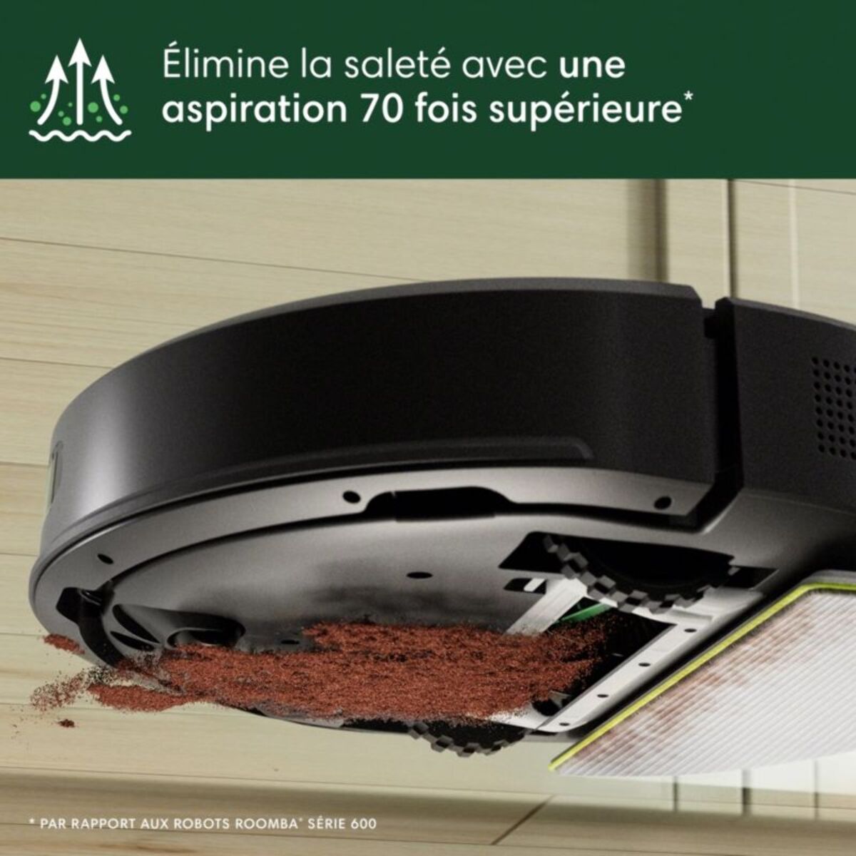 Aspirateur robot IROBOT Roomba 105 Combo Y351040