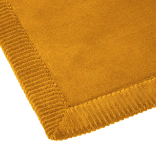 Tapis de bain 80x50 cm Jaune moutarde Modern Color