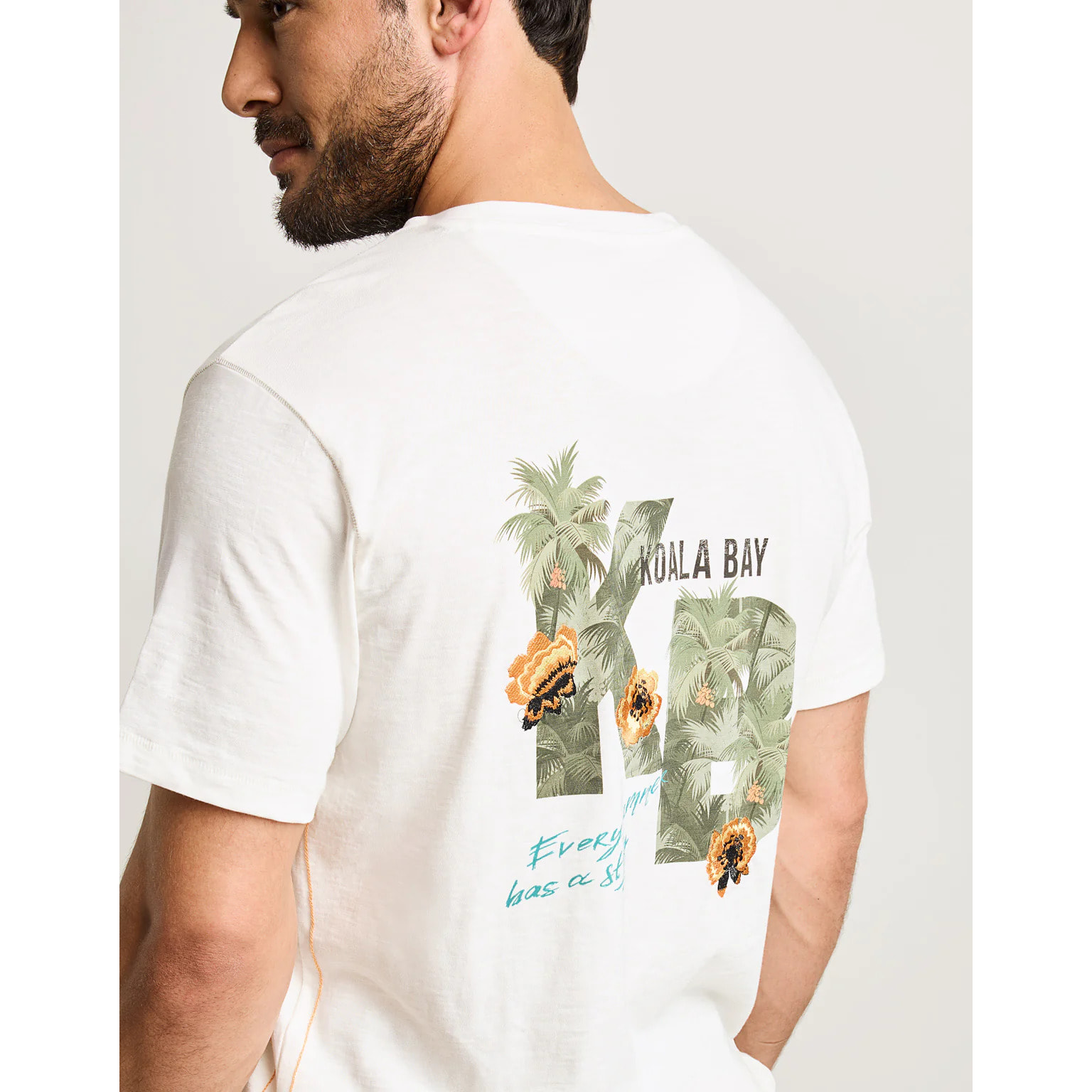 Camiseta Manga Corta Beige - Arrento