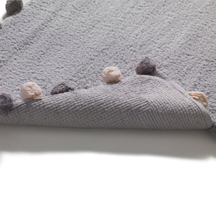 Tappeto bagno in cotone - GRIGIO