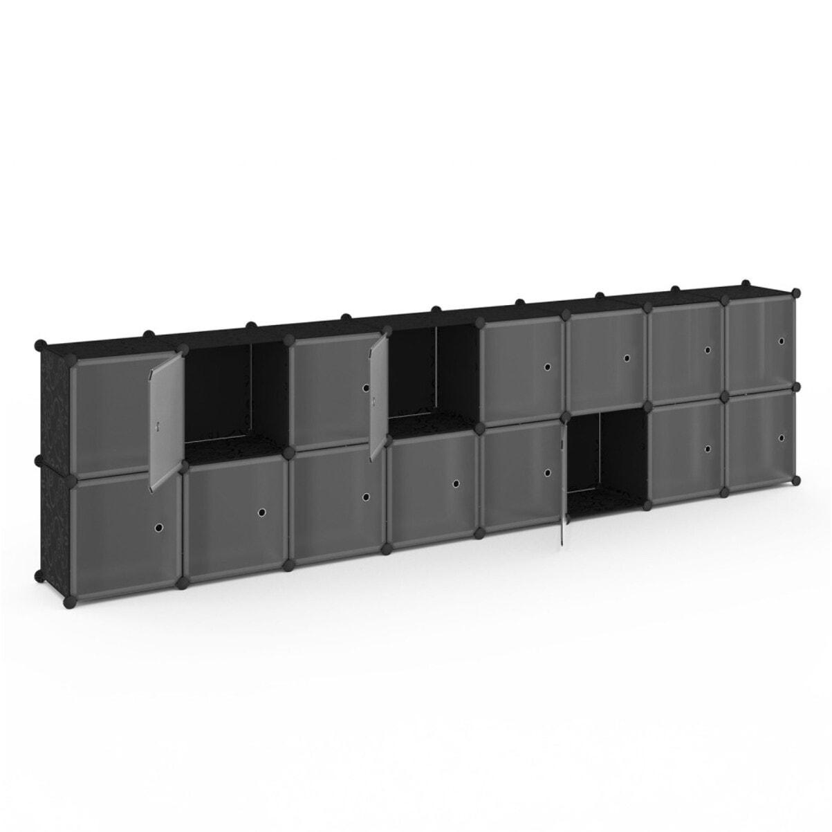 Armoire de rangement multifonction 16 cubes