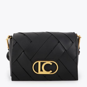 Borsa a tracolla intrecciata