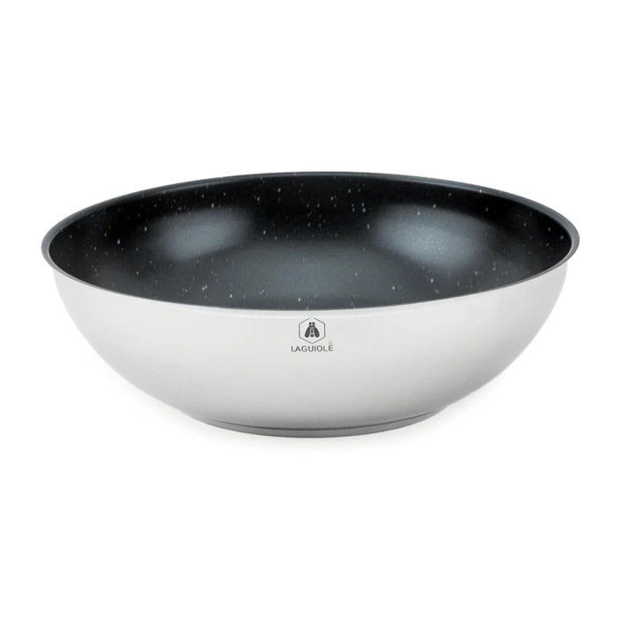 Set 6 pièces inox céramique avec wok