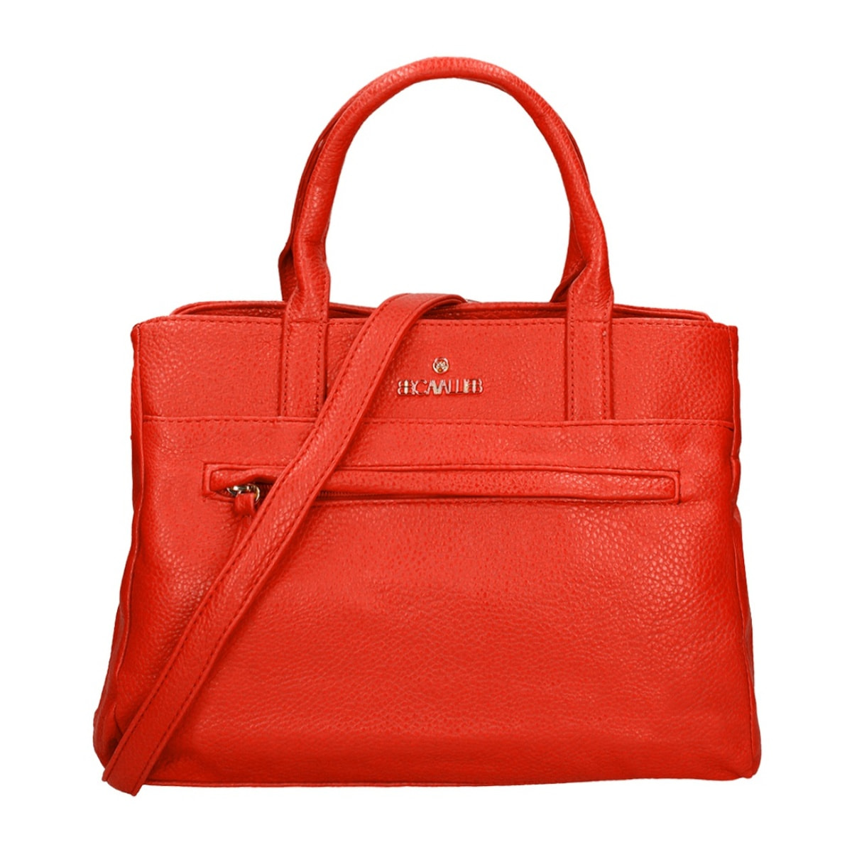 Borsa a mano da donna - Modello False - Ecopelle - 30.0 x 22.0 x 10.0 cm