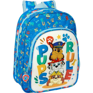 Mochila infantil adapt.carro paw patrol "pups rule"