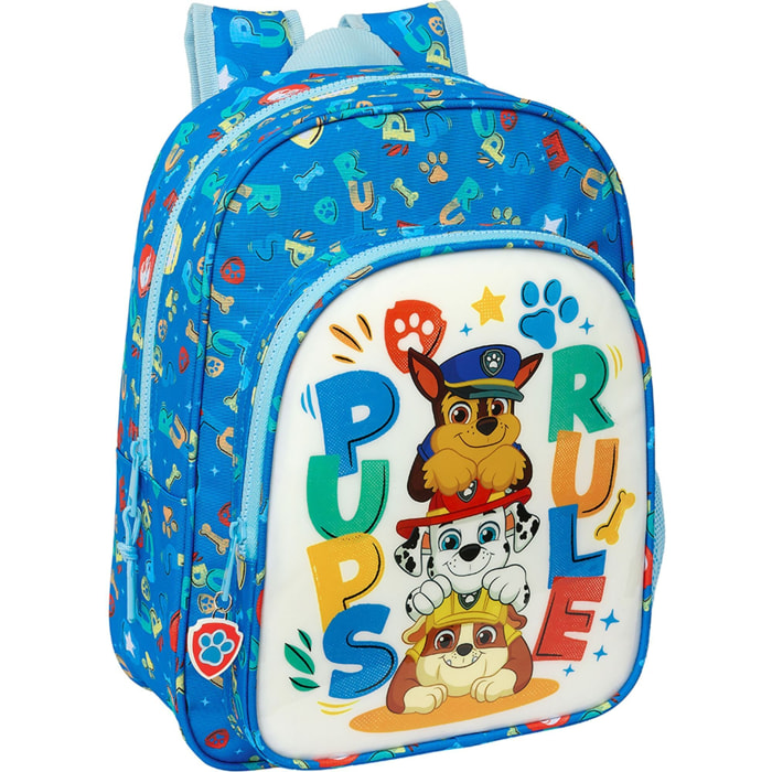 Mochila infantil adapt.carro paw patrol "pups rule"