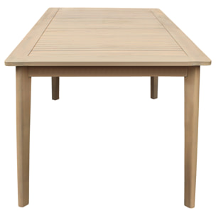 Table rectangulaire 160cm en acacia SIMILAN