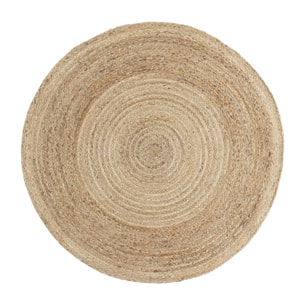 Tapis rond en jute naturelle D120 cm MATA