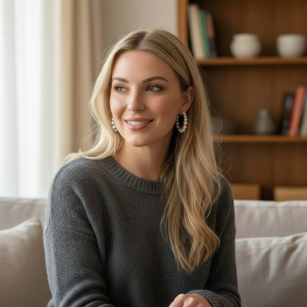 Pendiente de aro con bolas plata 10µ CBS