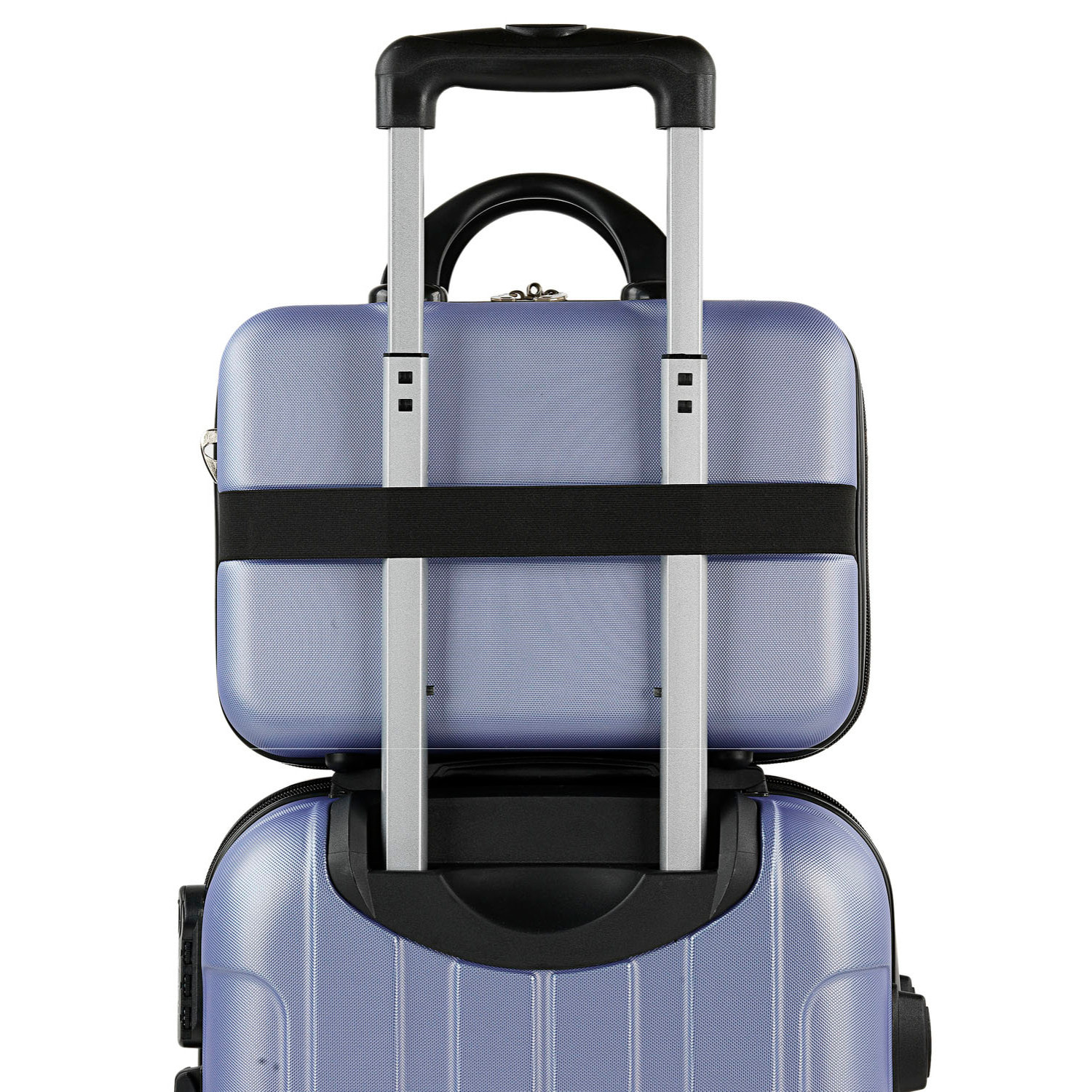 Juego De Trolley Cabina Y Neceser Itaca Havel Malva