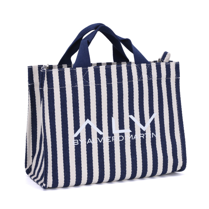 Borsa Shopper  da donna Textile Prodotto Vegano 32x24x14 cm