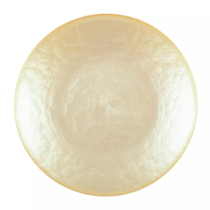 Lot de 6 Assiette à pain vanille