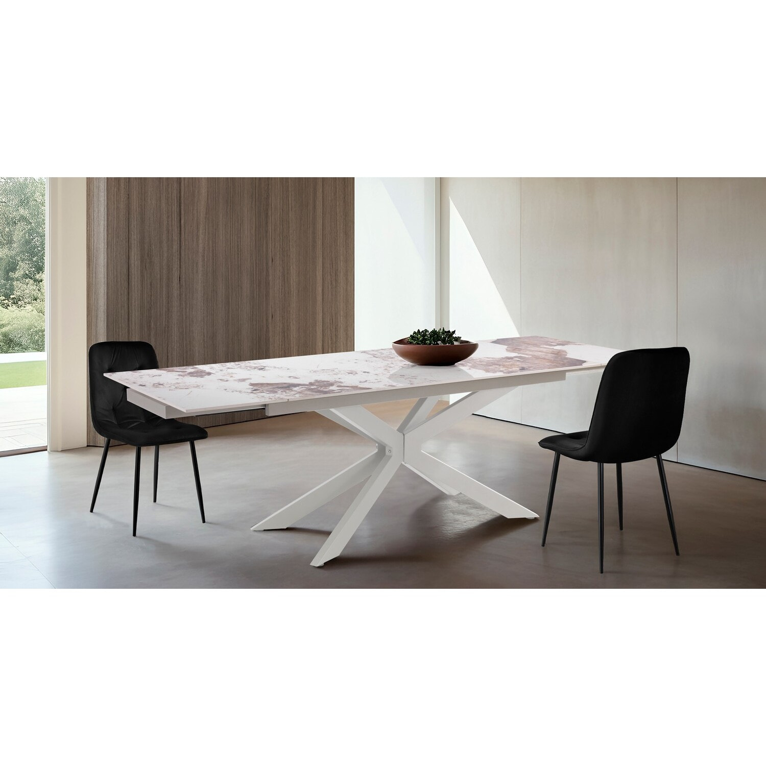 Oresteluchetta Tavolo allungabile WARD TOTAL WHITE