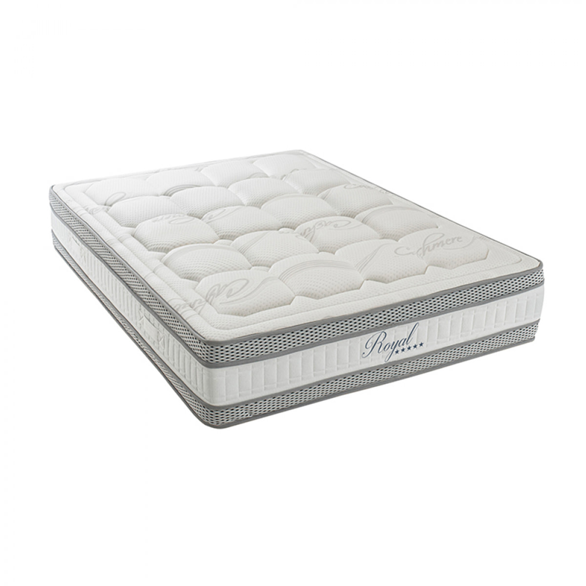 Ensemble Royal 5* | Matelas memoire de forme avec sommier en bois