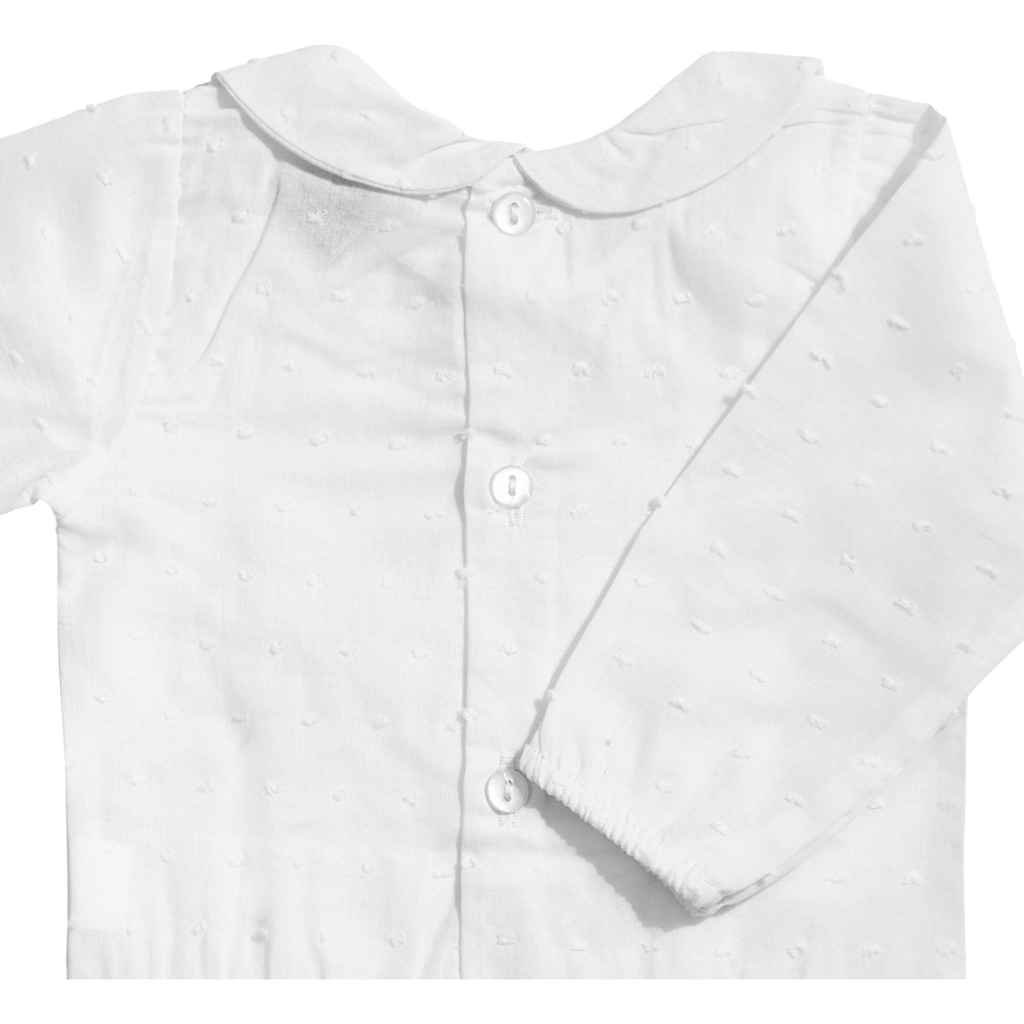 Body bebé manga larga plumetti cuello