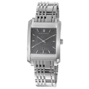 Reloj Burberry BU1568 Hombre Analogico Cuarzo con Correa de Acero inoxidable