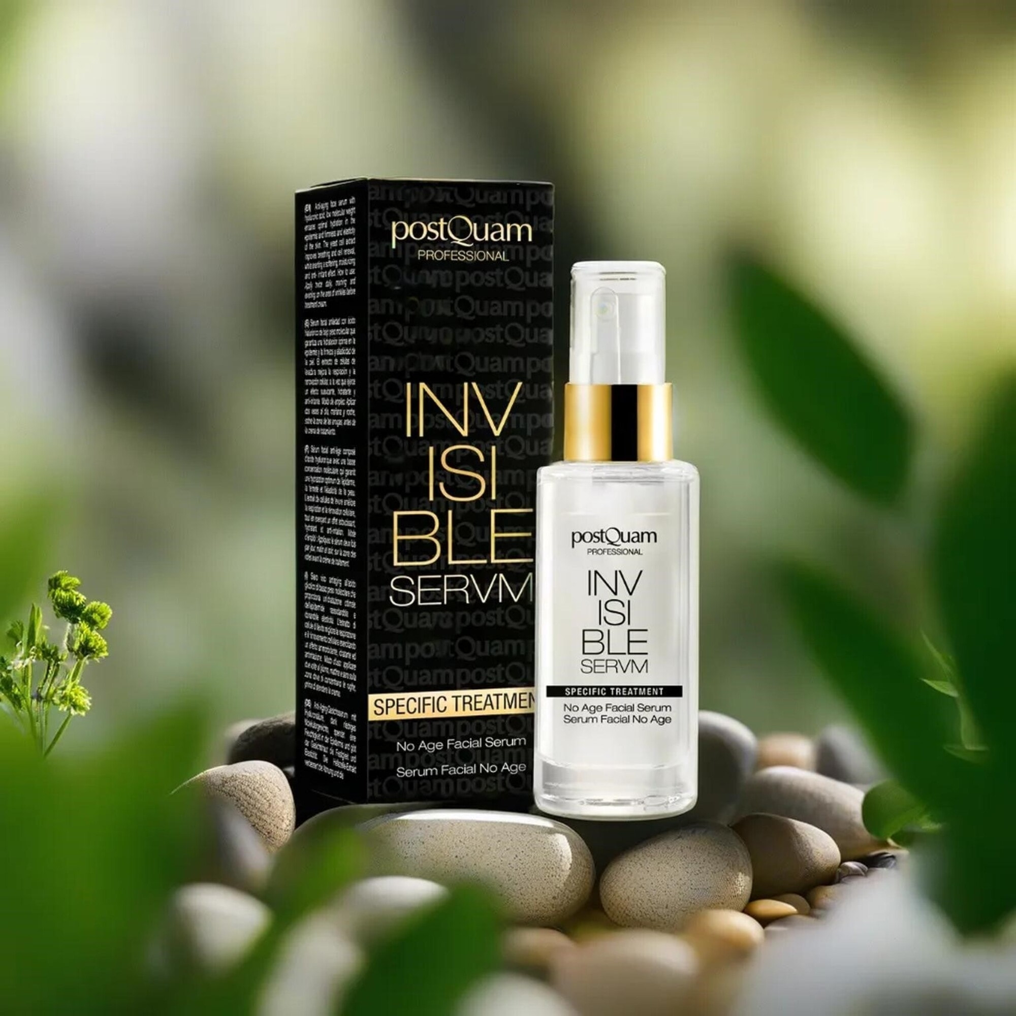 Sérum visage invisible à l'acide hyaluronique 30 ml.