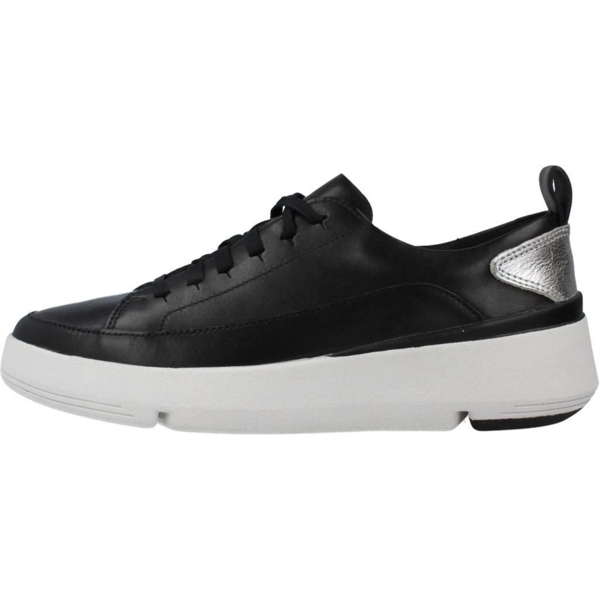 Sneakers de  Mujer de la marca CLARKS  modelo TRI FLASH LACE NEGRO