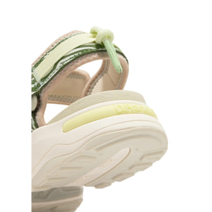 Sandalias Mujer Flame Tiras Verdes