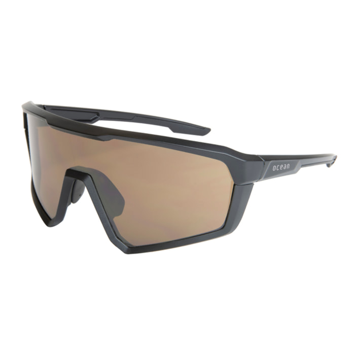 Gafas de ciclismo OCEAN COURSE - Negro mate / Ahumada
