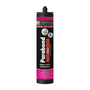 Mastic MS polymère Parabond 600 - DL CHEMICALS - Cartouche de 290 ml - Blanc - 40001000