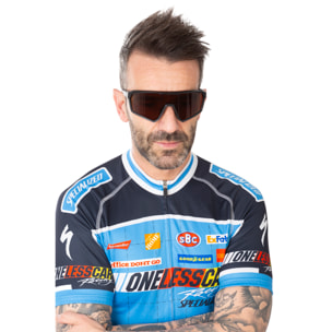 Gafas de ciclismo OCEAN COURSE - Negro mate / Ahumada