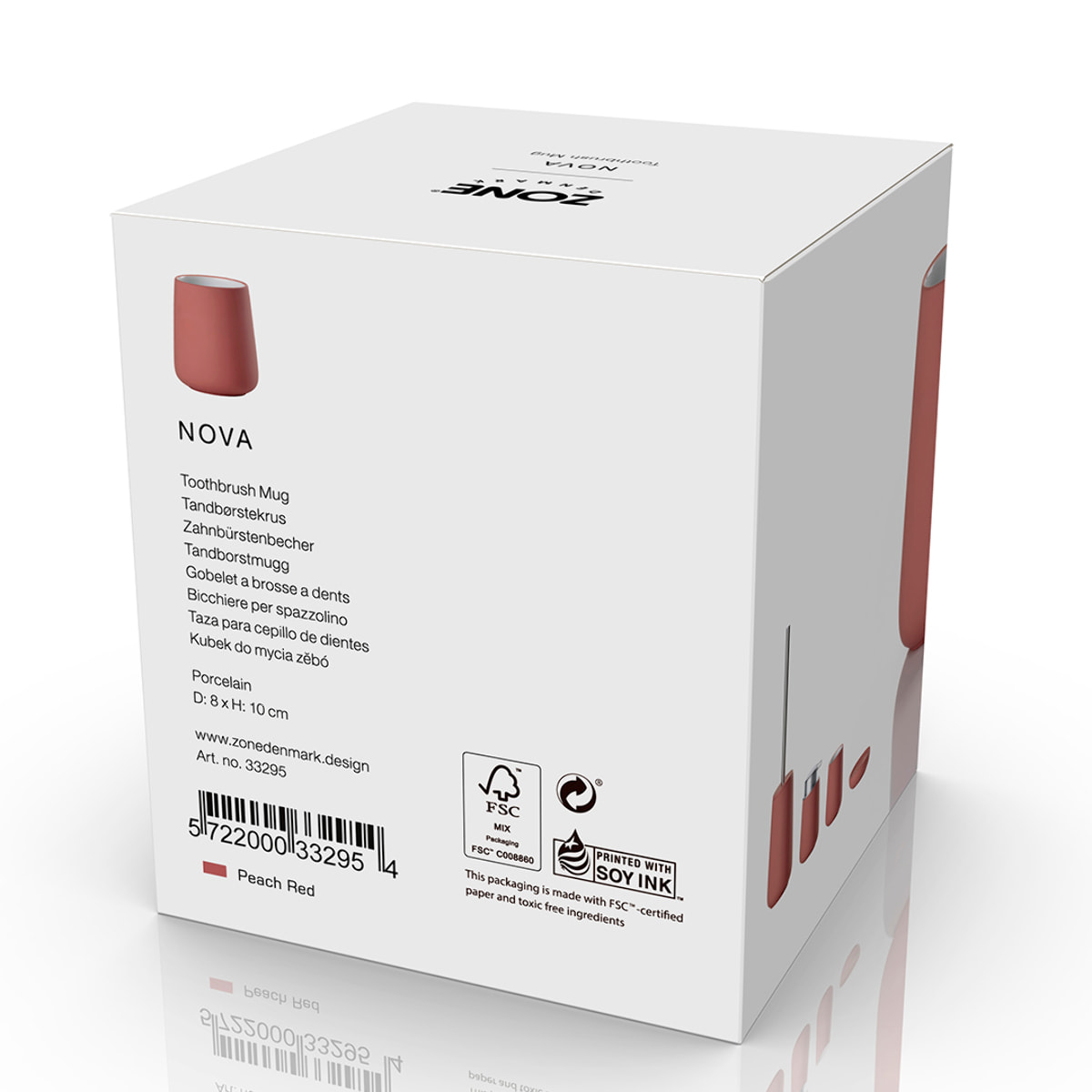 Gobelet pour brosse à dents Nova