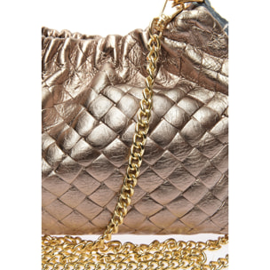 Borsa a spalla Anna Luchini Giallo