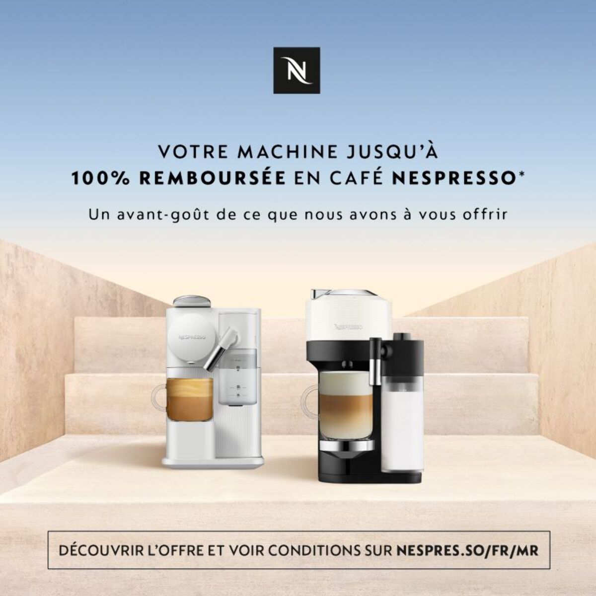 Machine à expresso DELONGHI Nespresso Gran Lattissima EN640.B