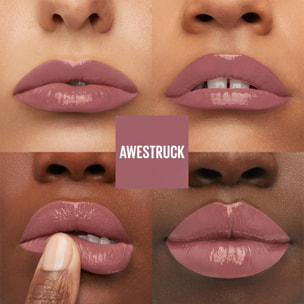 Maybelline New York Superstay Vinyl Ink Nude Shock Encre à lèvres effet vinyl 110 AWESTRUCK