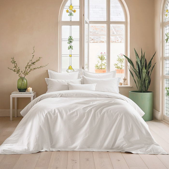 Housse de couette sakura blanc