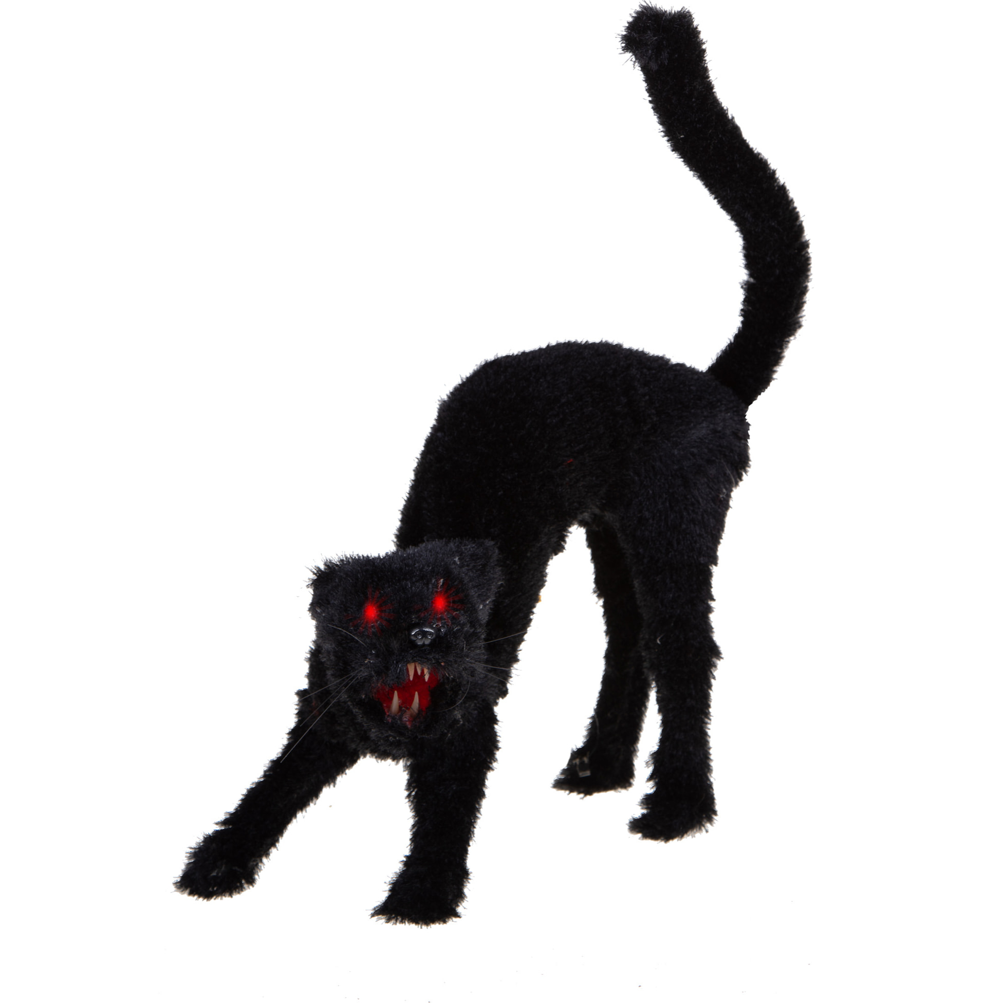 Gatto Nero 34X15X30Cm - Pezzi 1 - 30X34X15cm - Colore: Nero - Bianchi Dino - Halloween, Streghe