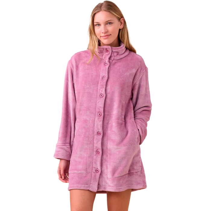 Vestaglia donna in coral articolo unito Noidinotte