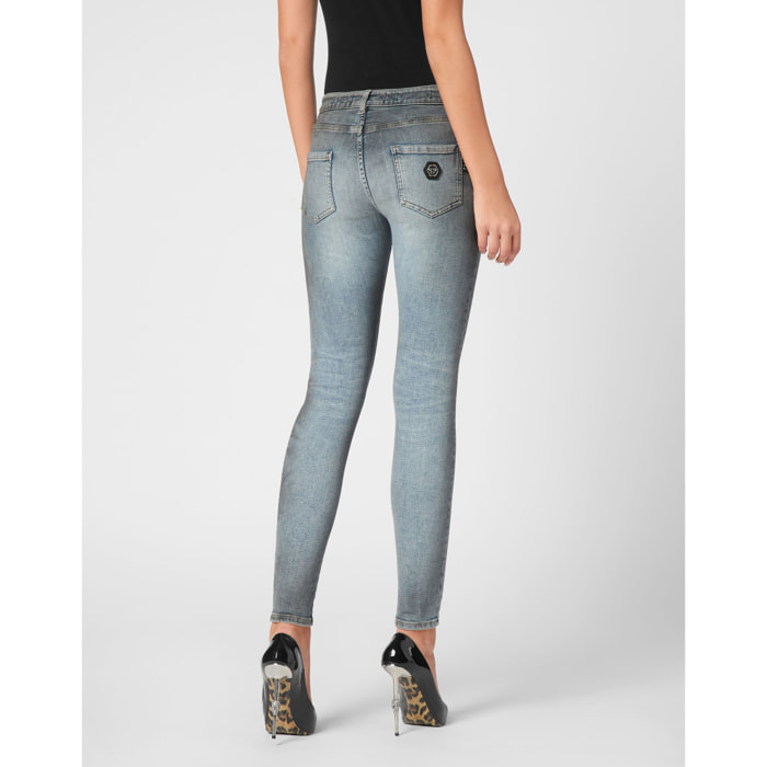 PHILIPP PLEIN Jeggings HEART