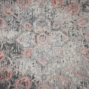 Tapis Kege aux motifs traditionnels orientaux à médaillon