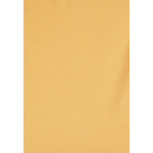 T-shirt slim fit corta in tessuto jersey tinto capo