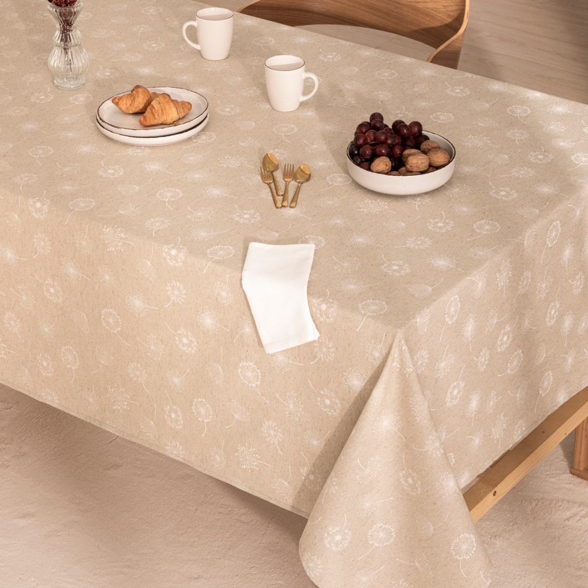 Nappe anti-tâches VIVIANE BEIGE